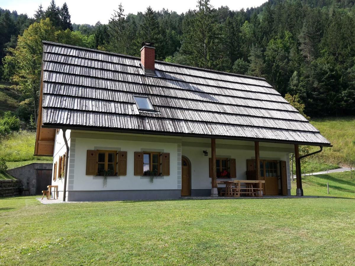 Mala Hisa Leilighet Solčava Eksteriør bilde